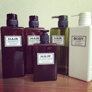 バスルームのボトル